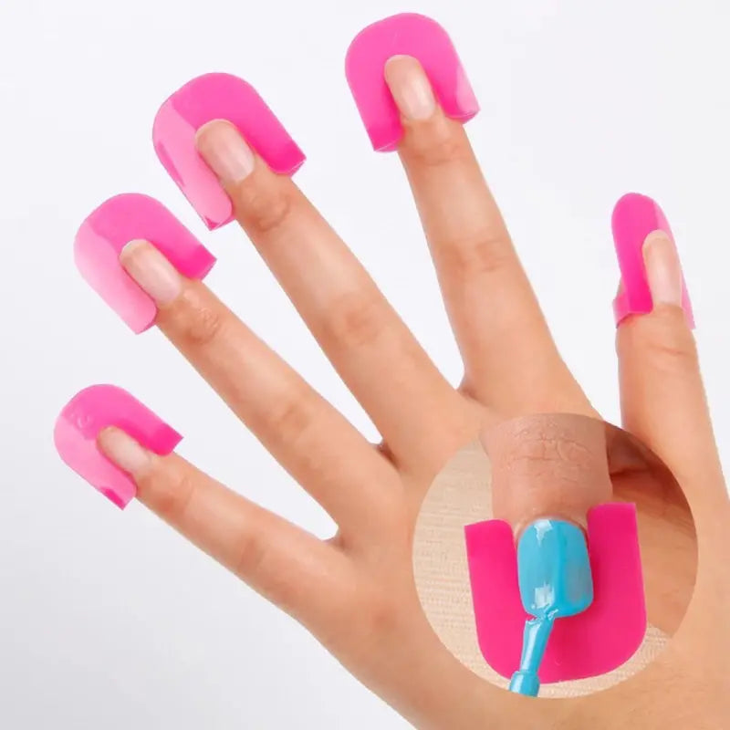 26-Piece U-Shape Nail Protector Set