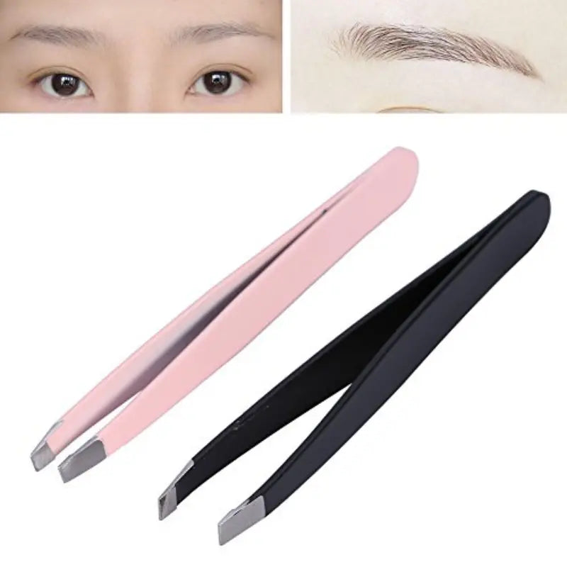 Precision Stainless Steel Eyebrow Tweezers