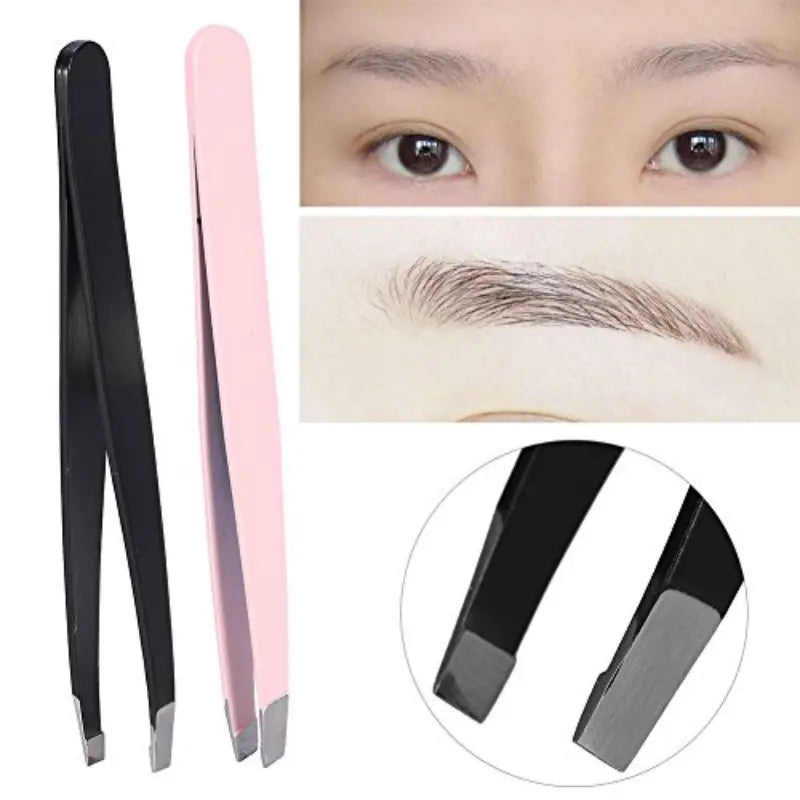 Precision Stainless Steel Eyebrow Tweezers