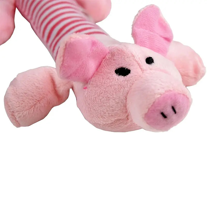 Pig Elephant Design Durable Interactive Dog Toy