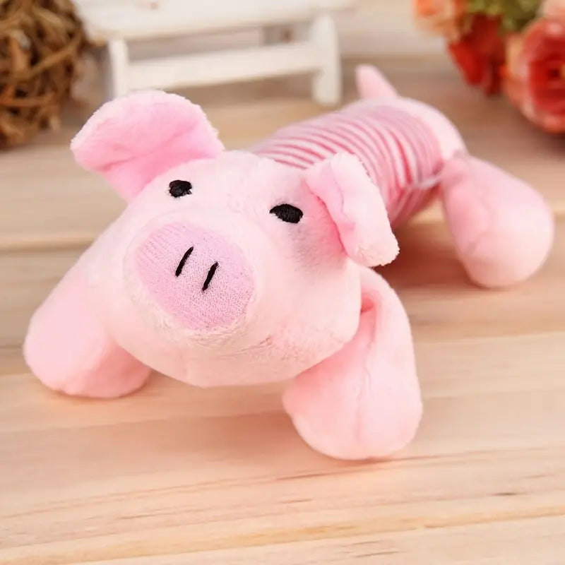 Pig Elephant Design Durable Interactive Dog Toy