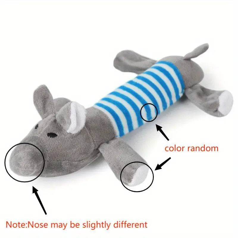 Pig Elephant Design Durable Interactive Dog Toy