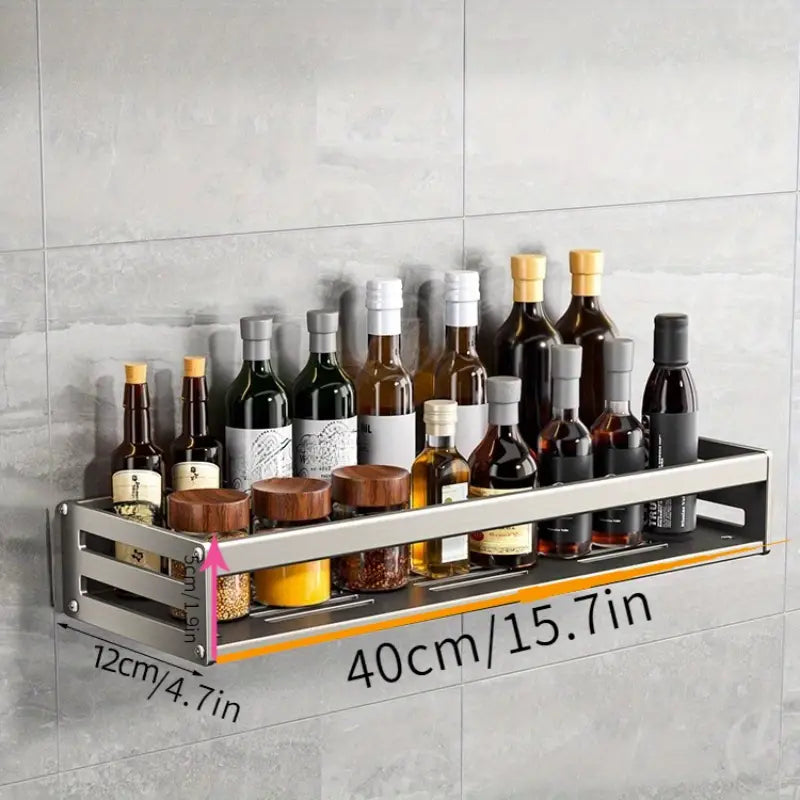 Wall-Mounted Kitchen Storage Wizard