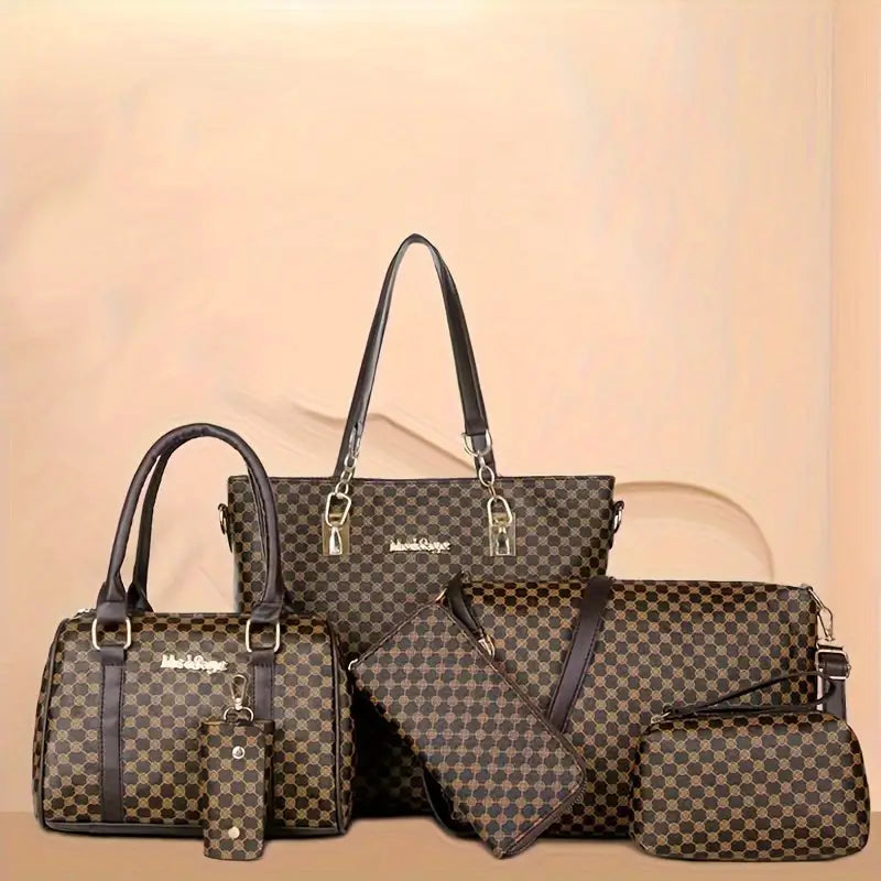 6pcs Geometric Bag Collection