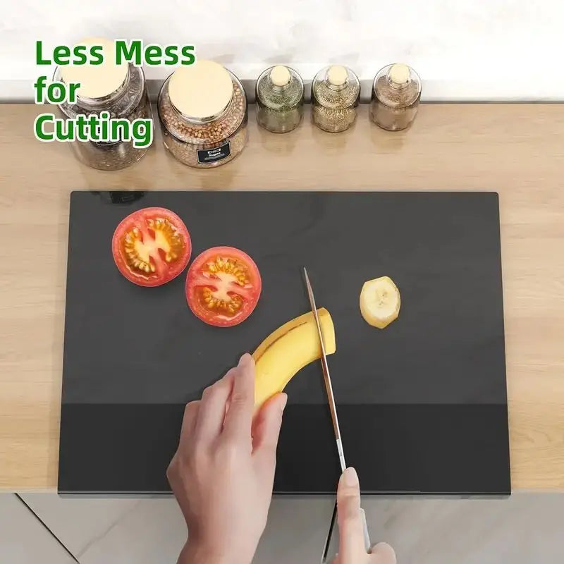 Transparent black acrylic anti-slip cutting board