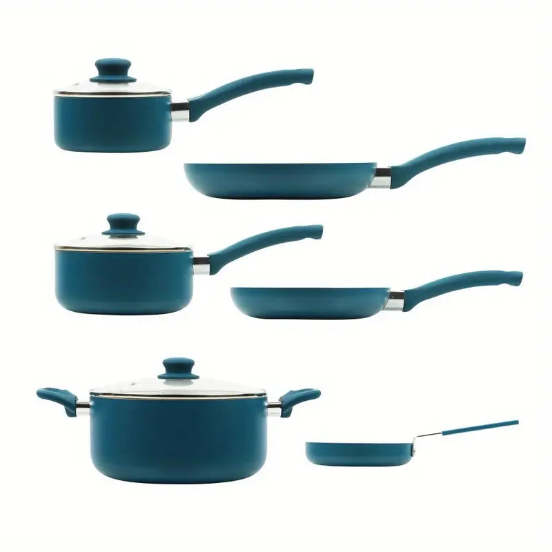 12-Piece Premium Nonstick Ceramic Aluminum Cookware Set