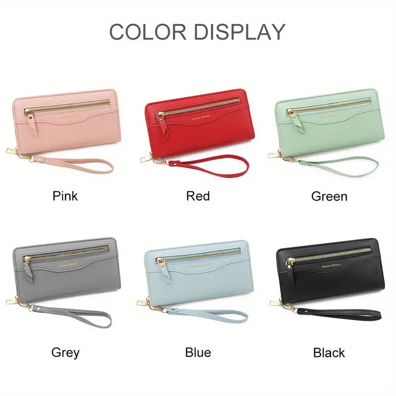 Women's Classic Long Zipper Wallet