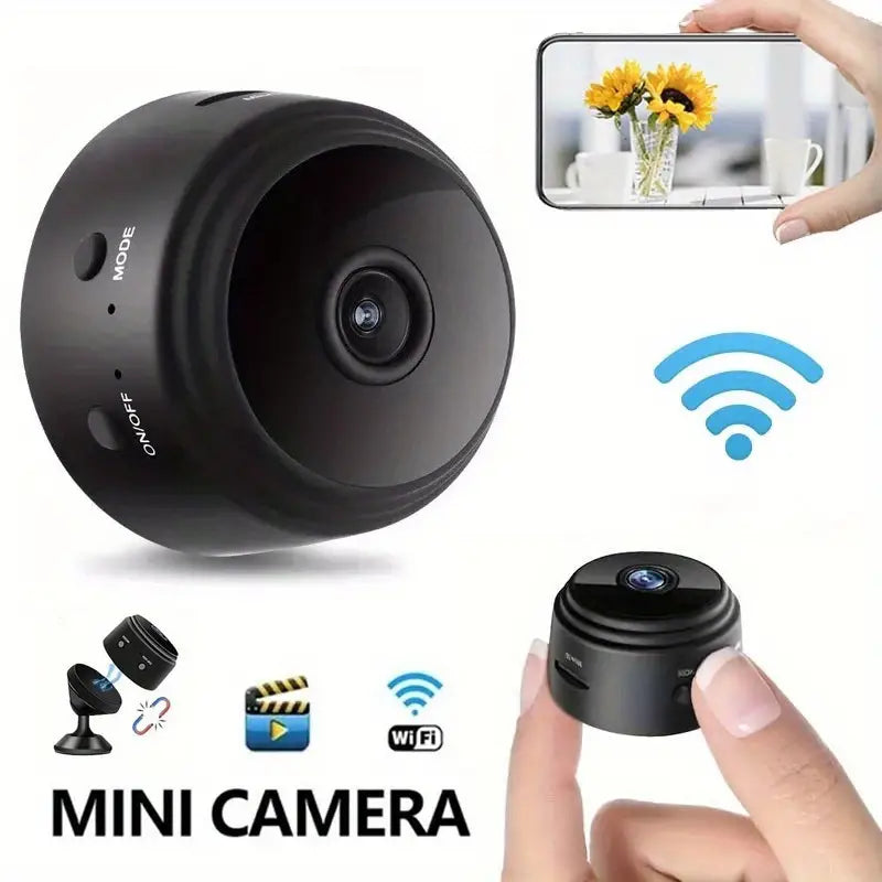 Smart Wireless Security Camera with Remote Viewing App