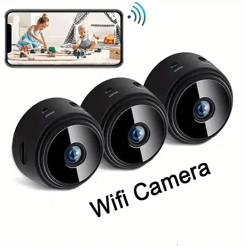 Smart Wireless Security Camera with Remote Viewing App