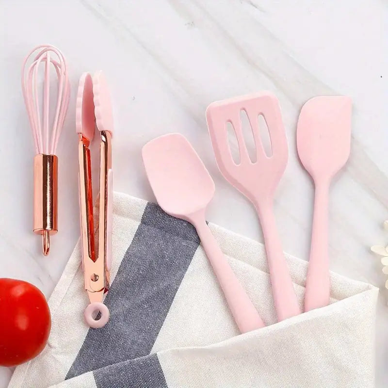 5-Piece Mini Silicone Kitchen Tool Set