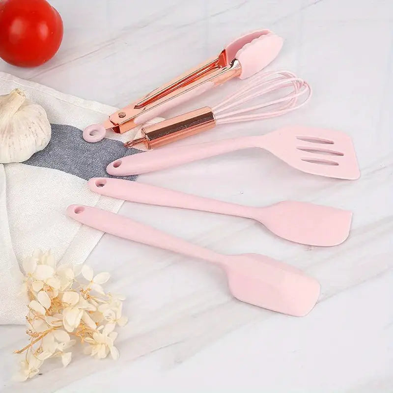 5-Piece Mini Silicone Kitchen Tool Set