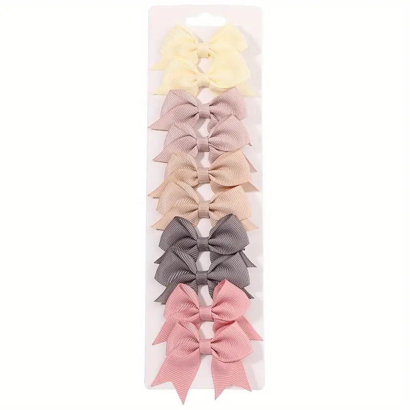 10pcs Cute & Stylish Baby Girl Hair Clips