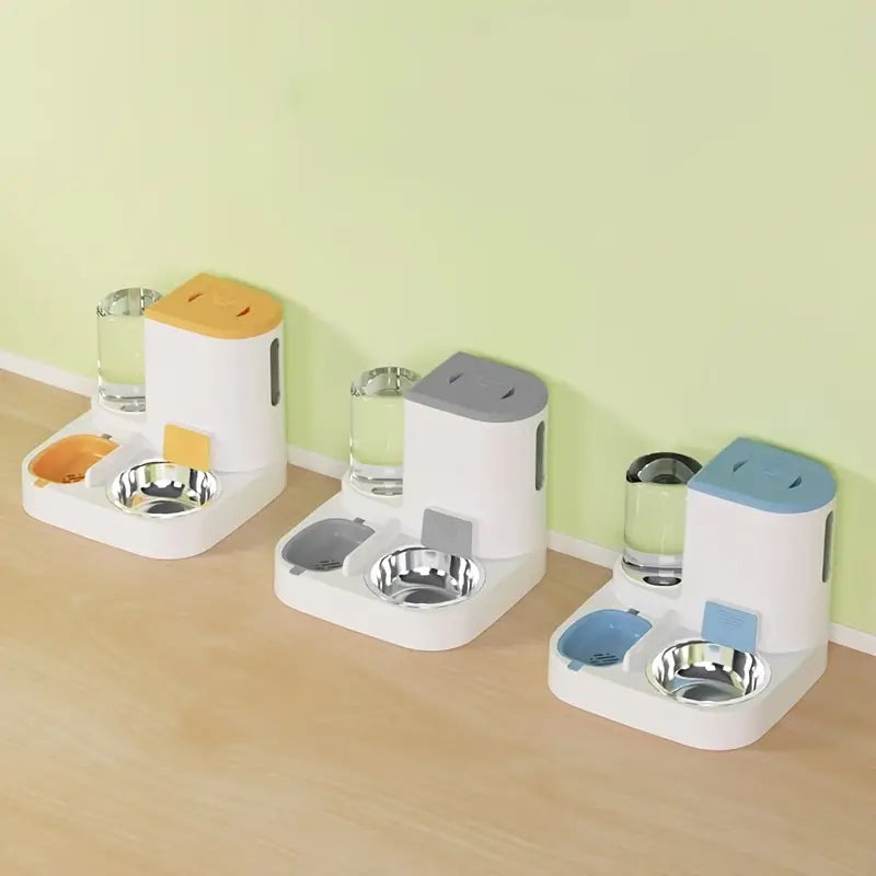 2-in-1 Large Capacity Automatic Pet Feeder