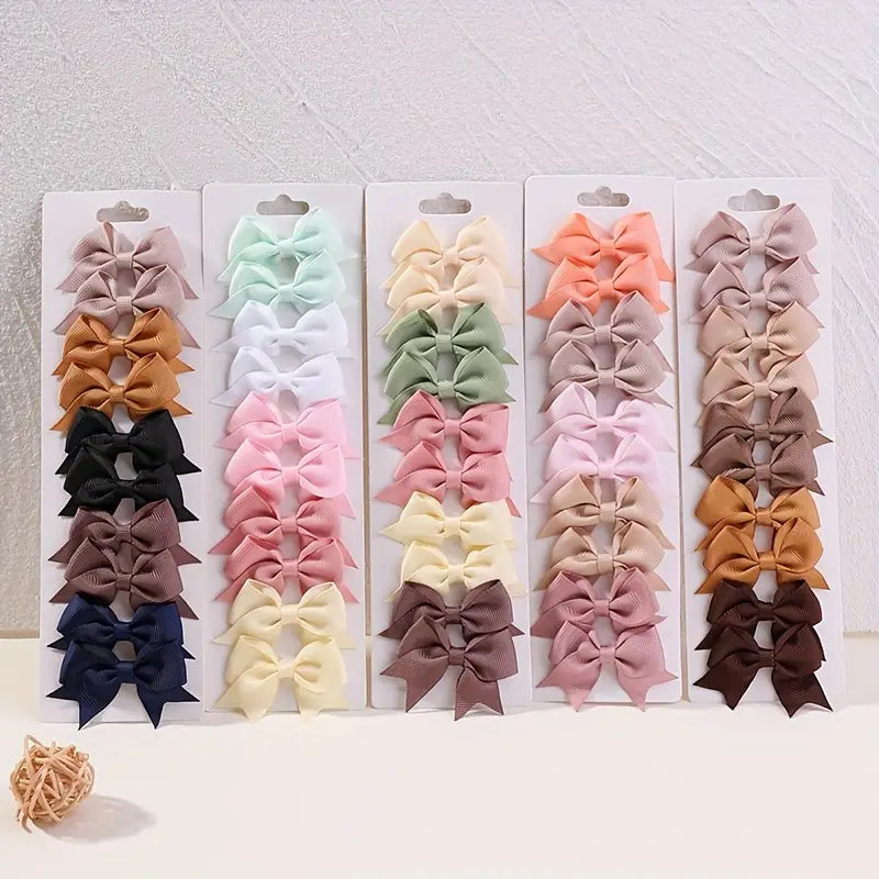 10pcs Cute & Stylish Baby Girl Hair Clips