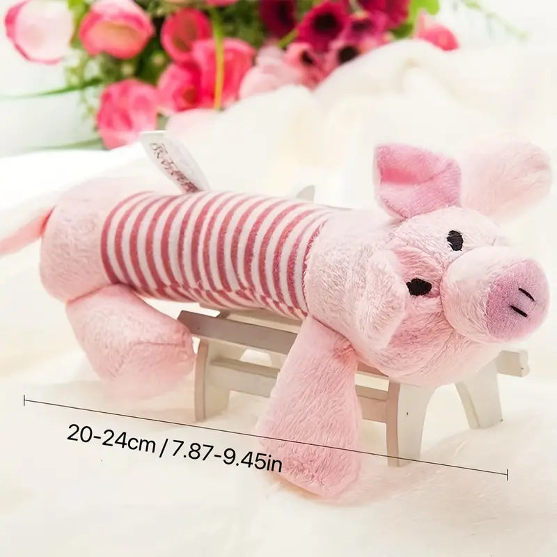 Pig Elephant Design Durable Interactive Dog Toy