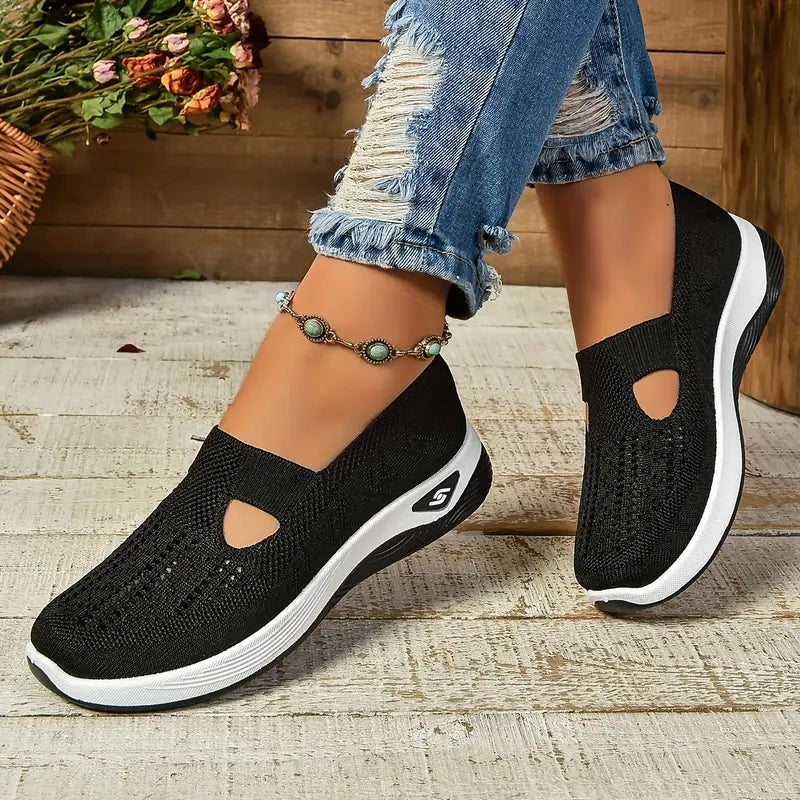 Women's Cut-out Sneakers