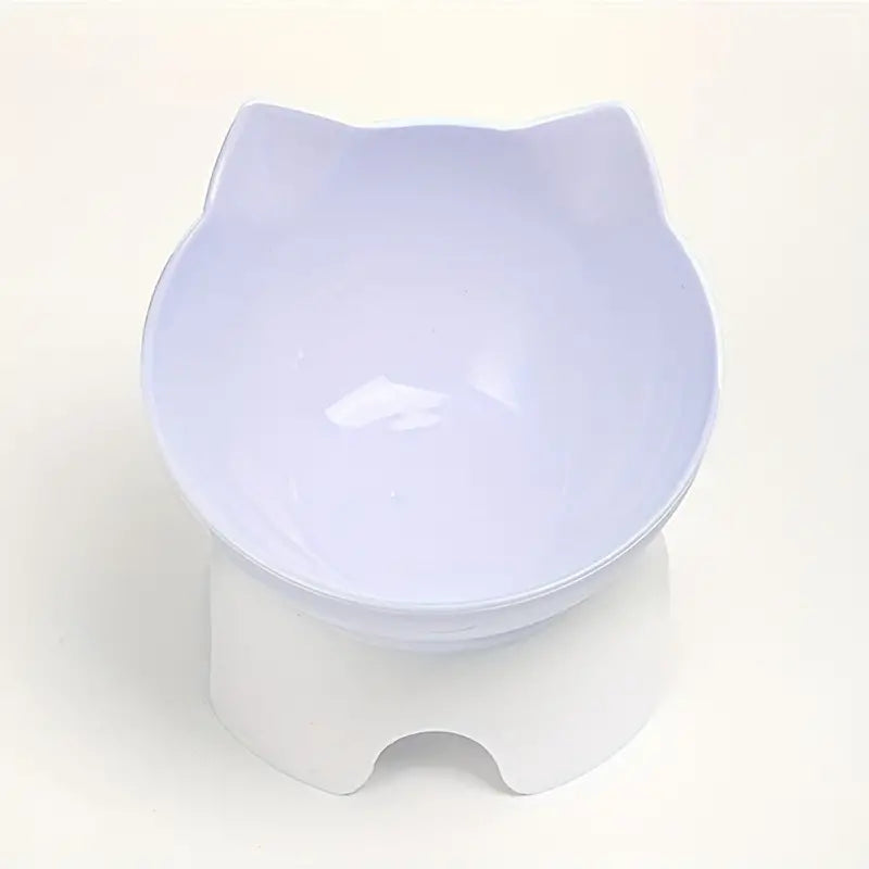 Whisker-Friendly Inclined Pet Bowl