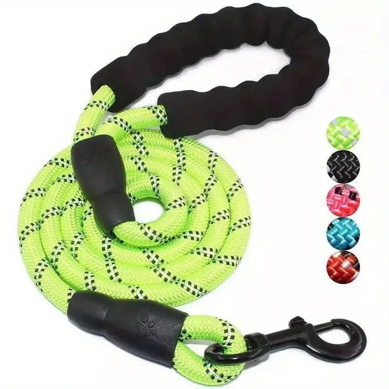 Super Reflective Dog Leash with Padded Grip