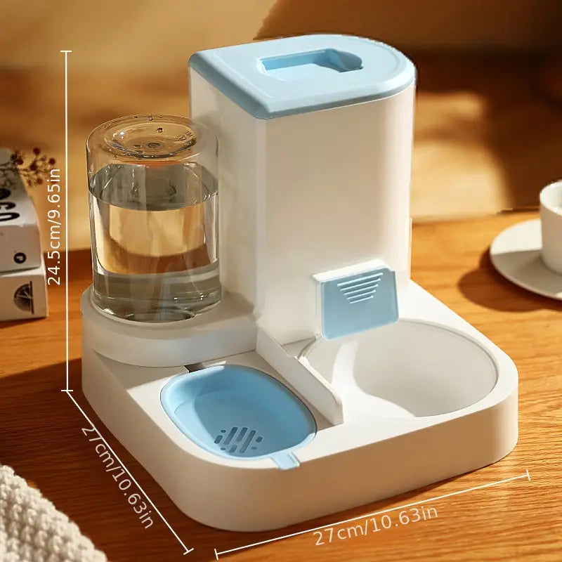 2-in-1 Large Capacity Automatic Pet Feeder