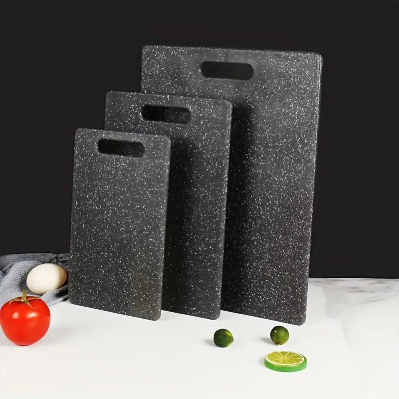 Plastic cutting board set, BPA-free for food-safe prep