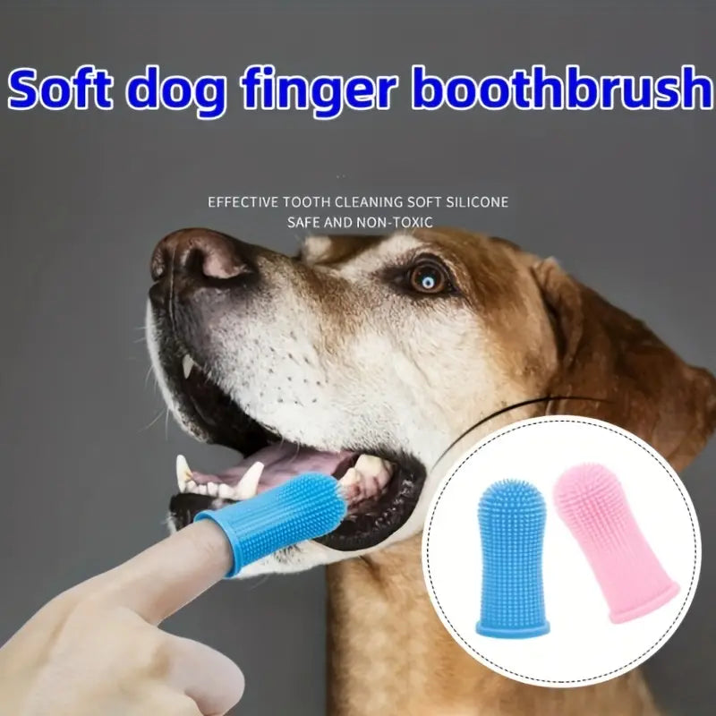 Super Soft Pet Finger Toothbrush