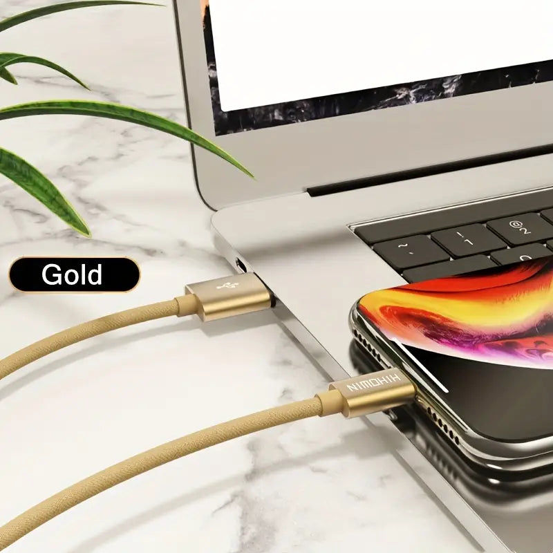 Fast charging USB to Lightning cable for iPhone and iPad