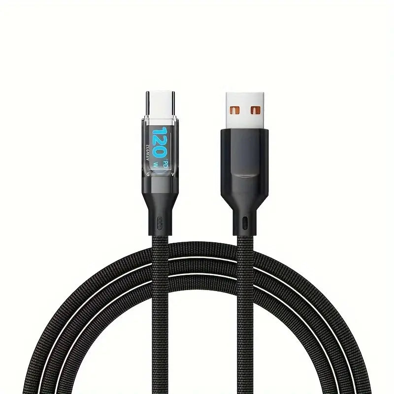 120W Super Fast Charging USB-C Cable