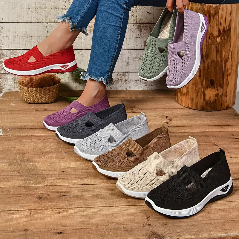 Women's Cut-out Sneakers