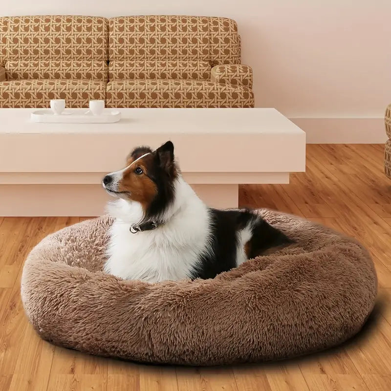 Ultimate Calming Plush Pet Cushion Sofa Bed