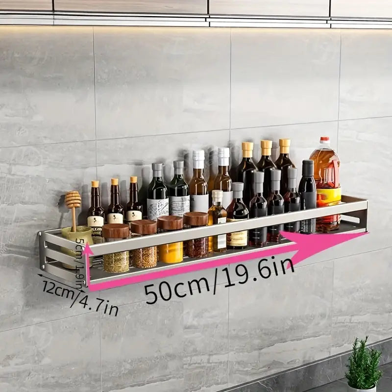 Wall-Mounted Kitchen Storage Wizard