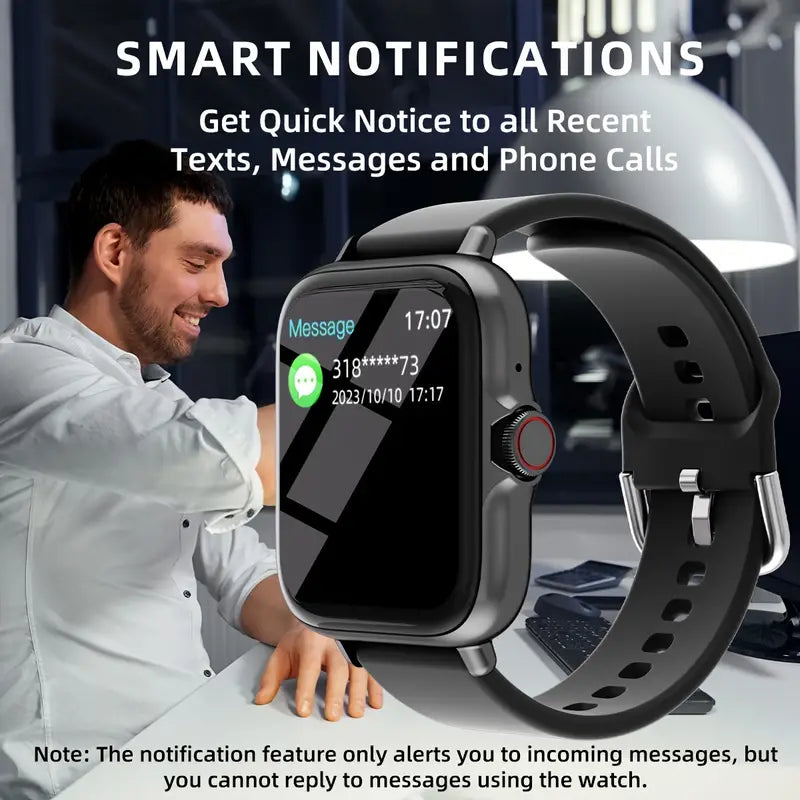 Waterproof Smart Watch with 1.83" Full Touch Screen