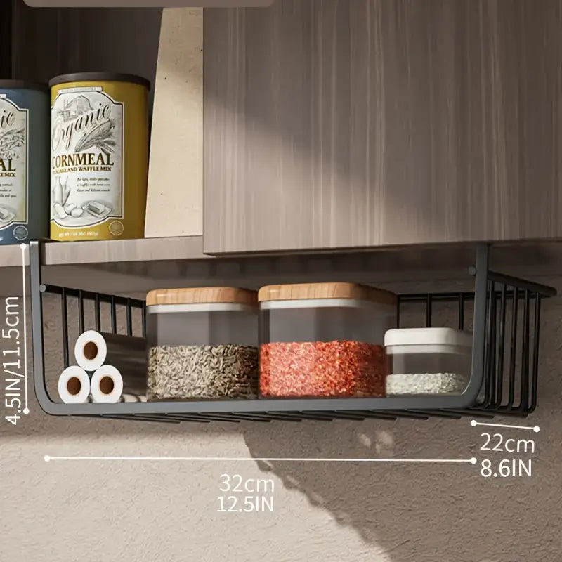 Multipurpose Under Cabinet Storage Shelf