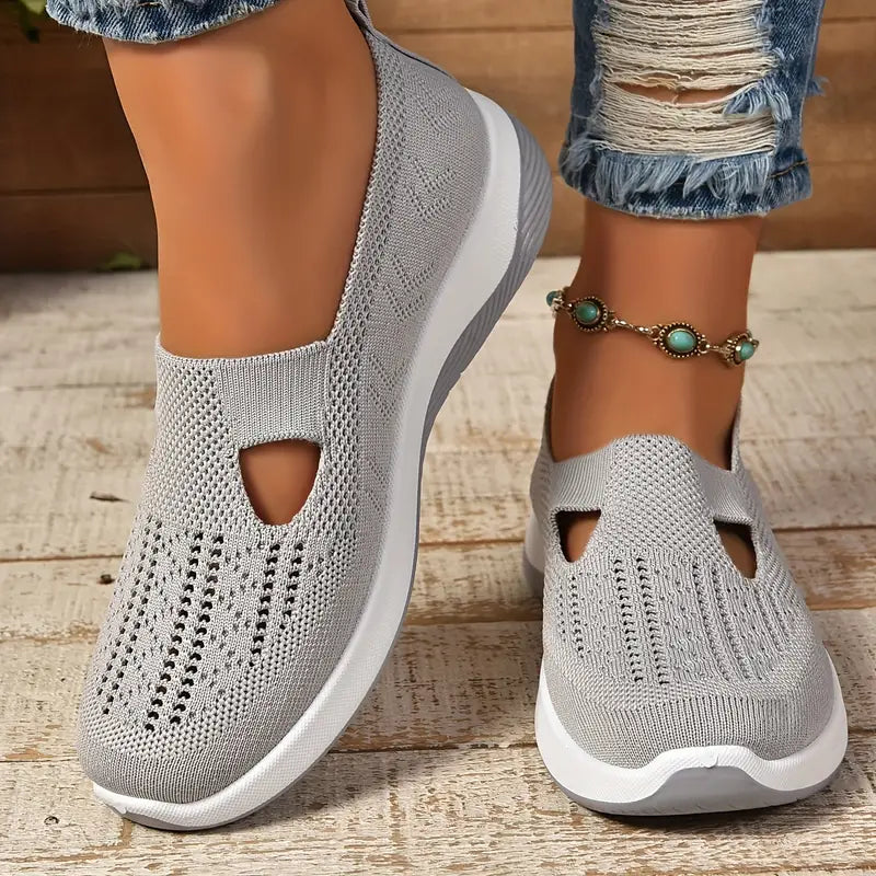 Women's Cut-out Sneakers