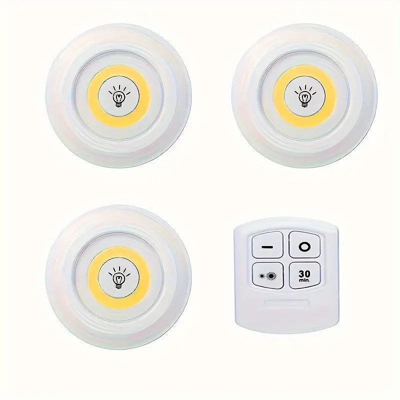 Smart Wireless LED Under-Cabinet Lights with Remote Control