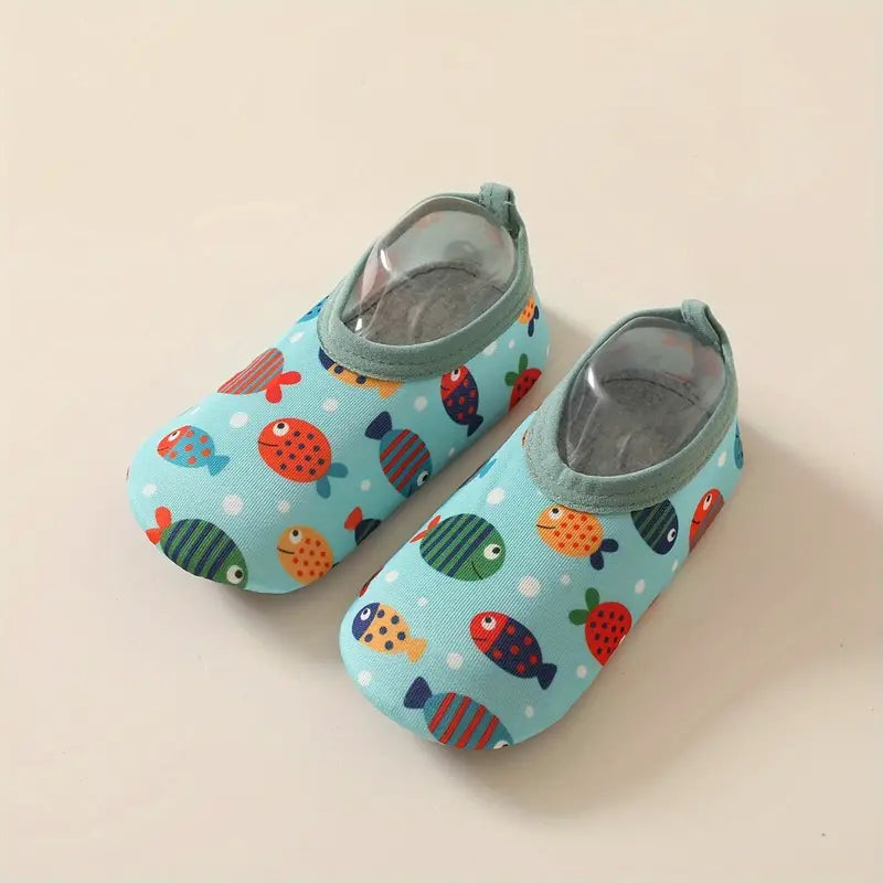 Baby Non-Slip Socks with Animal Prints for Toddlers