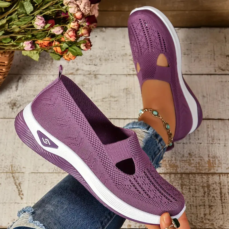 Women's Cut-out Sneakers