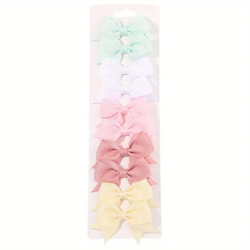 10pcs Cute & Stylish Baby Girl Hair Clips