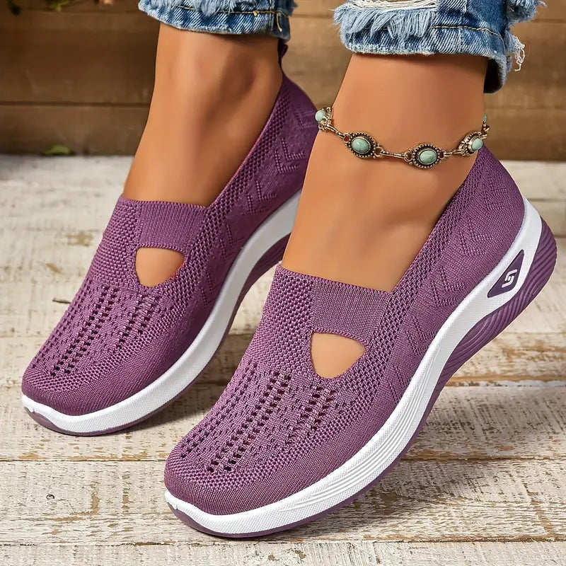 Women's Cut-out Sneakers