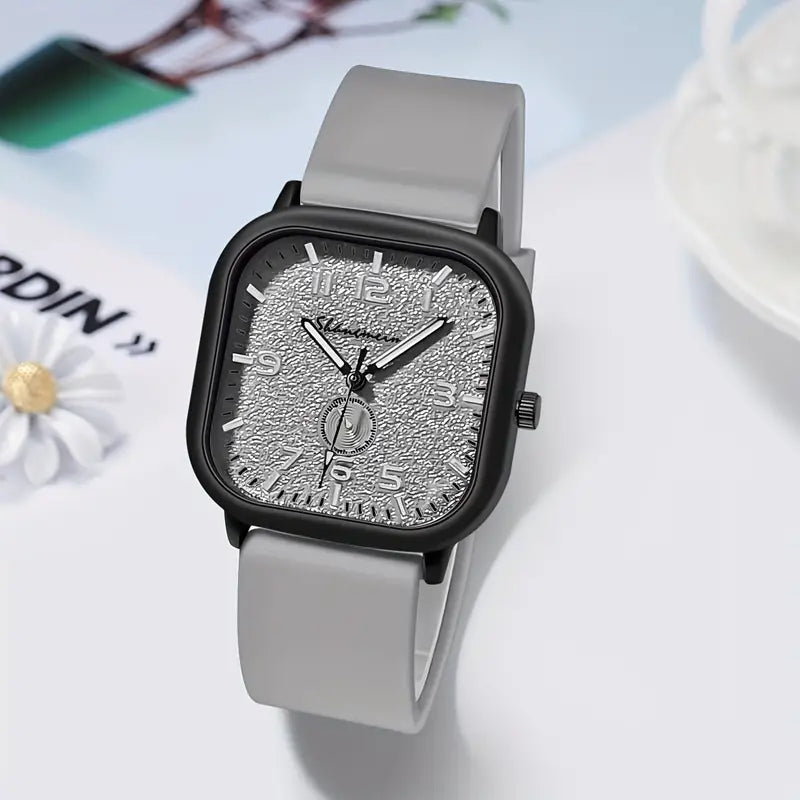 Stylish Minimalist Square Quartz Watch