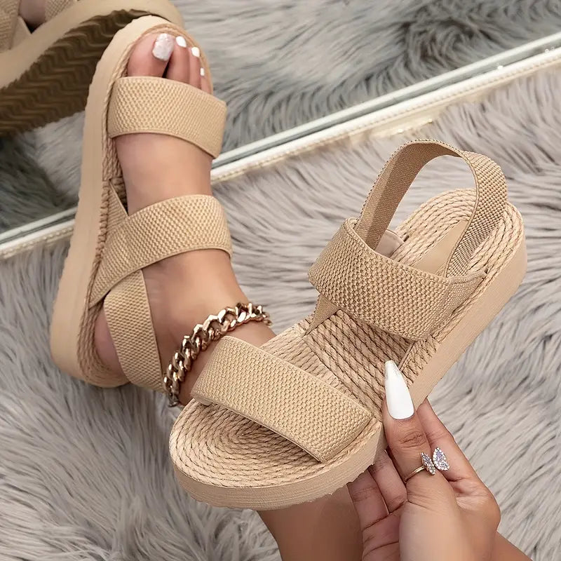 Women's Wedge Heeled Sandals