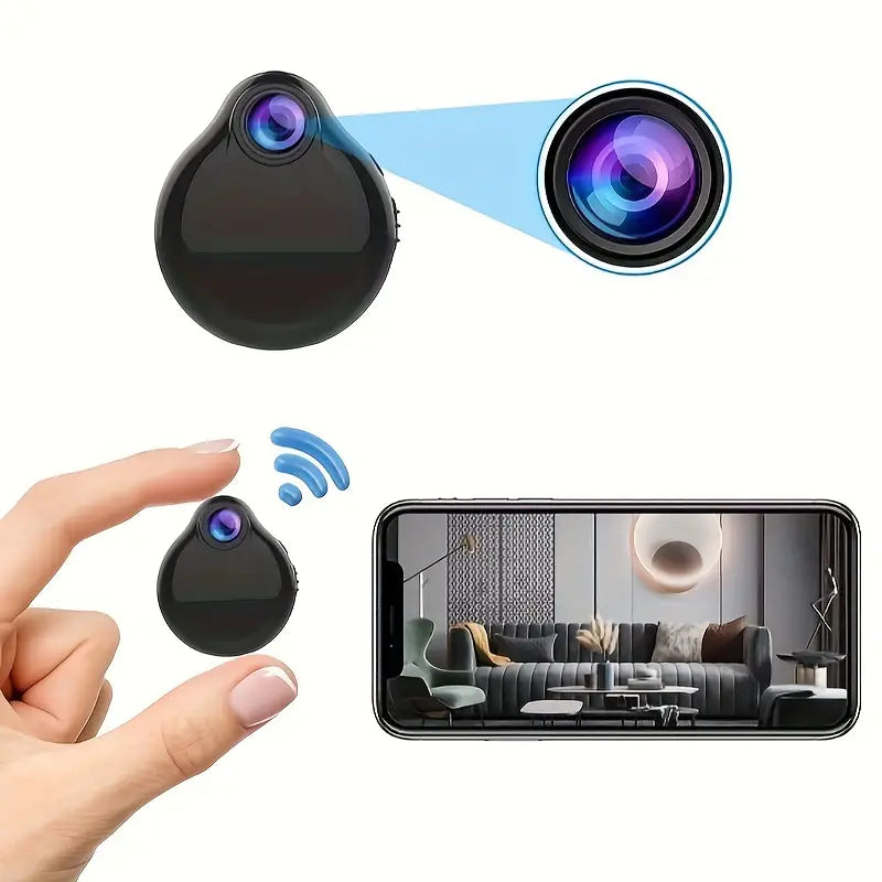 Mini WiFi Wireless Wearable Body Camera