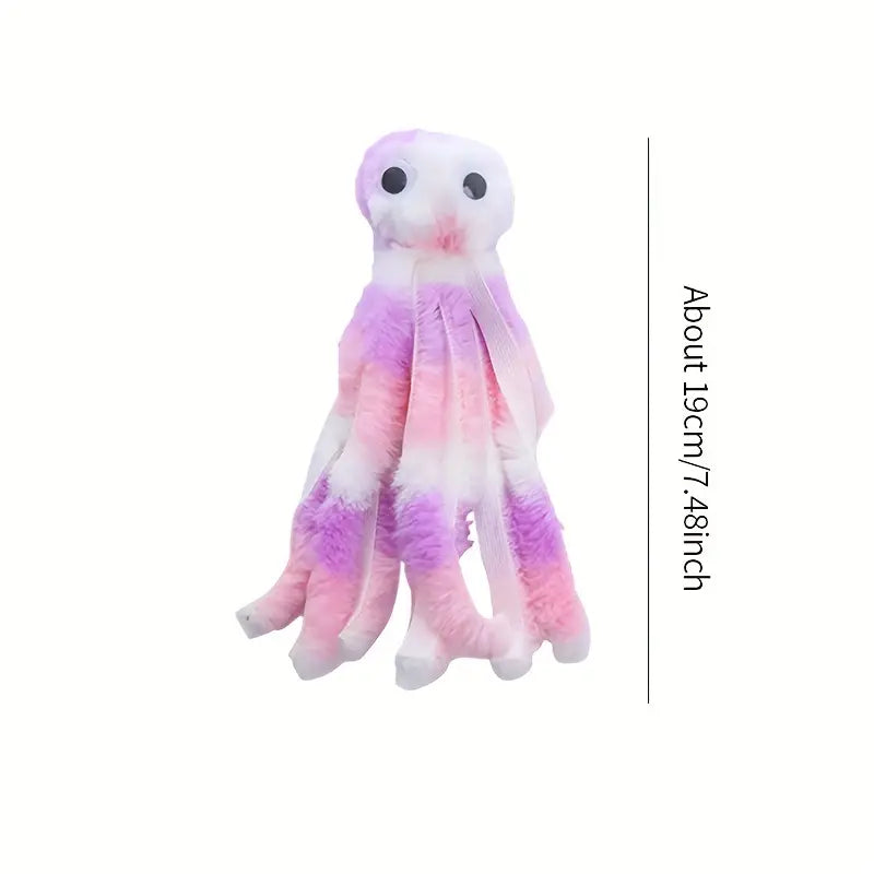 Interactive Octopus Plush Toy for dogs and cats