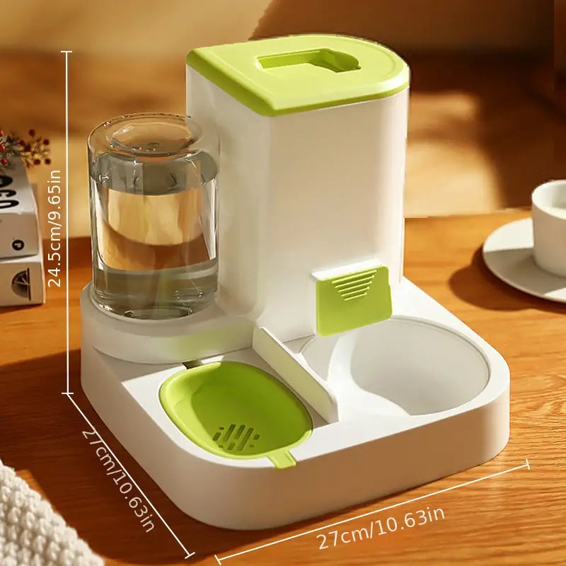 2-in-1 Large Capacity Automatic Pet Feeder