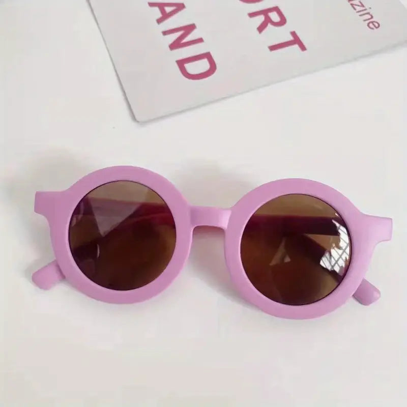 Children's retro cartoon catwalk glasses for toddlers