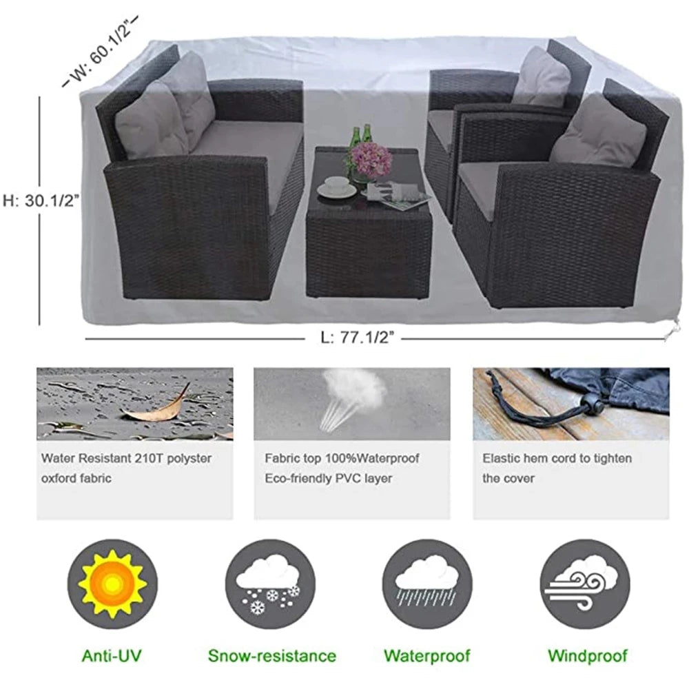 Waterproof Patio Furniture Covers