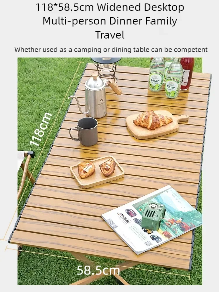 Outdoor Folding Table and Chair Set