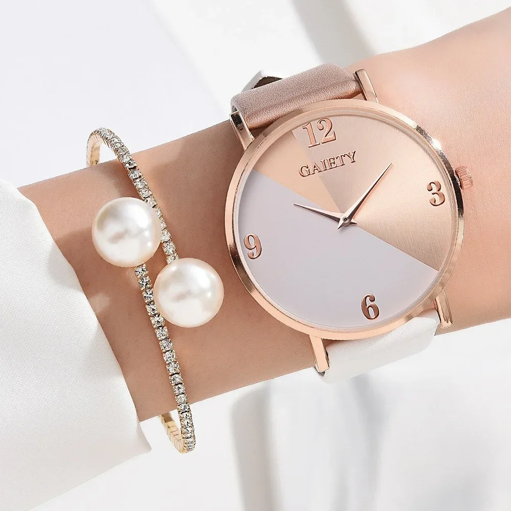 Fashion watch for women with elegant design and alloy bracelet