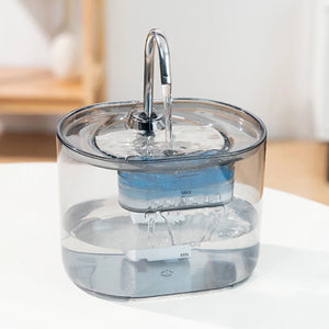 Automatic stainless steel cat water fountain for hydration