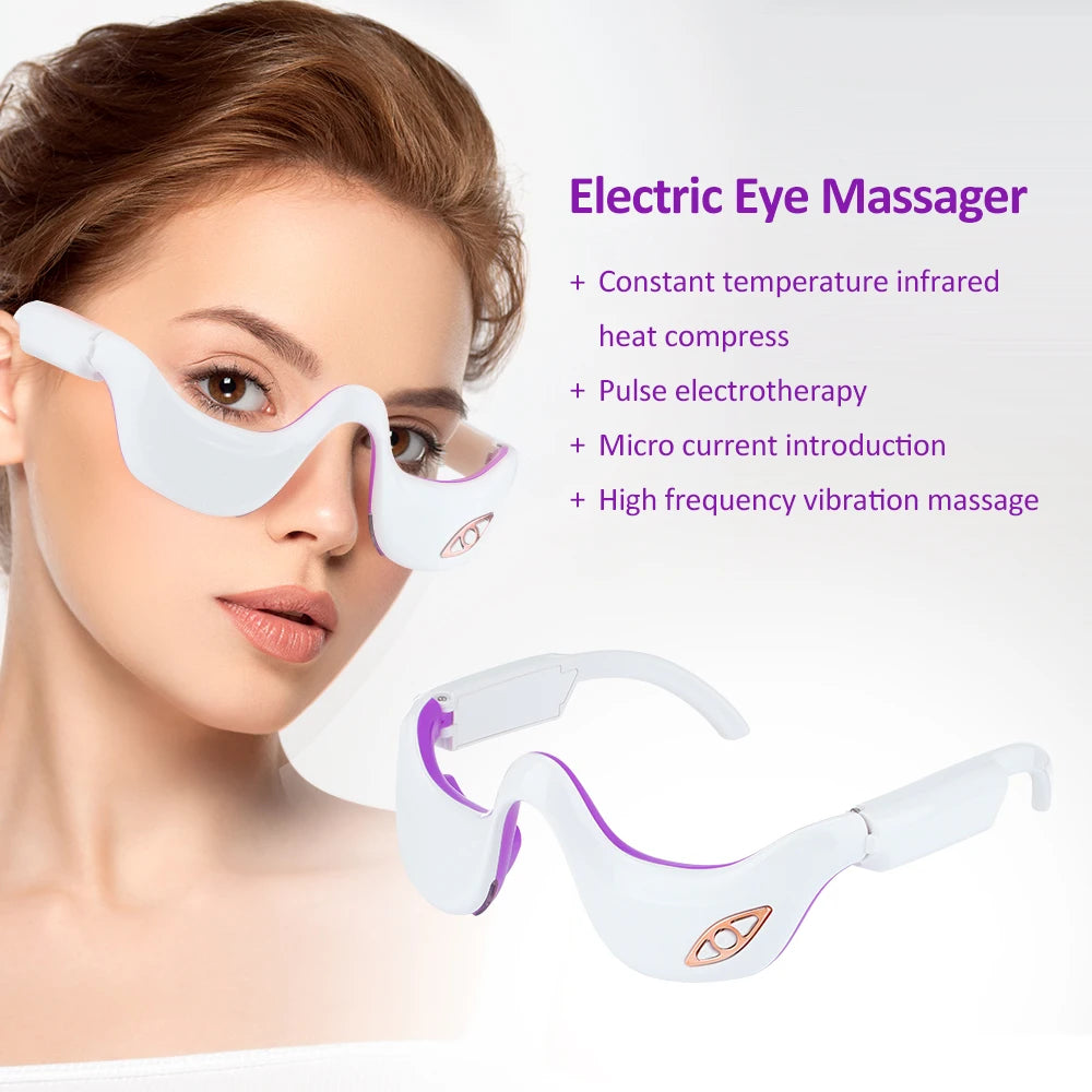 Electric eye massager for anti-wrinkle and dark circles