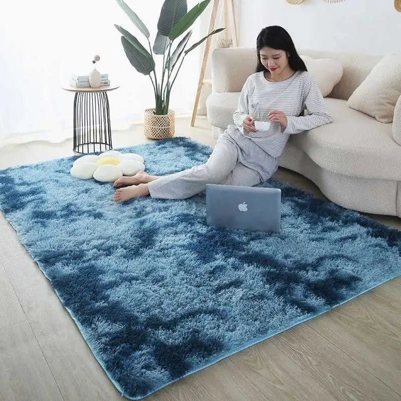 Plush velvet carpet, ideal for living room and kids’ room